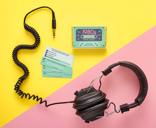 Chronicle Books - 1980s Music Trivia Game CDU of 6