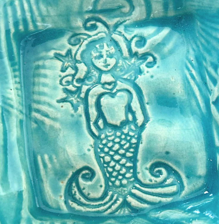 Lorraine Oerth Co. - Tiny Dish - Ocean - Mermaid - Turquoise
