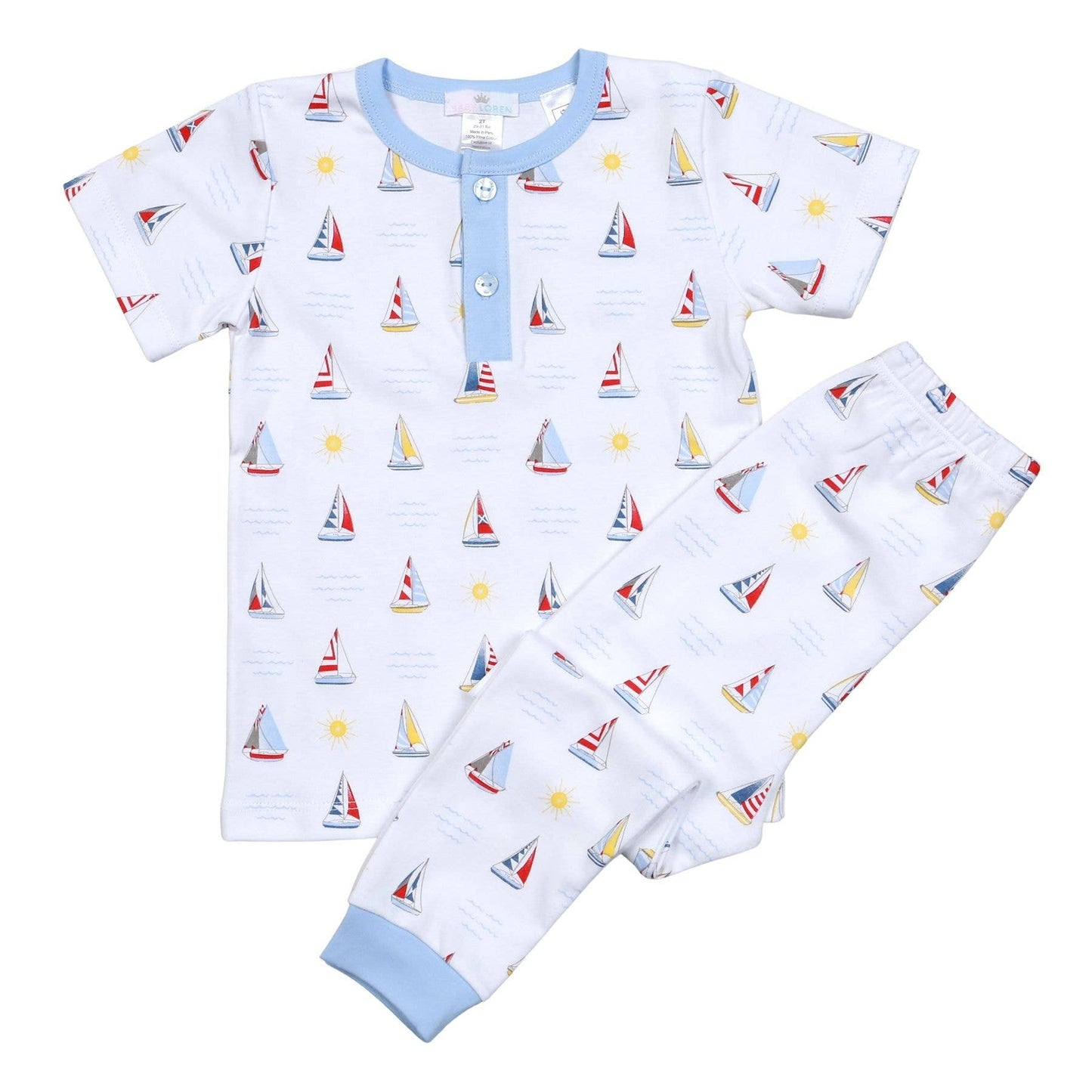Hug Me First - SAIL AWAY PIMA TWO PIECES LOUGEWEAR