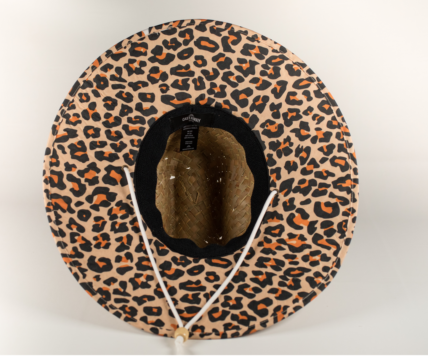 Castaway Hat Co - Leopard Print Lifeguard Hat