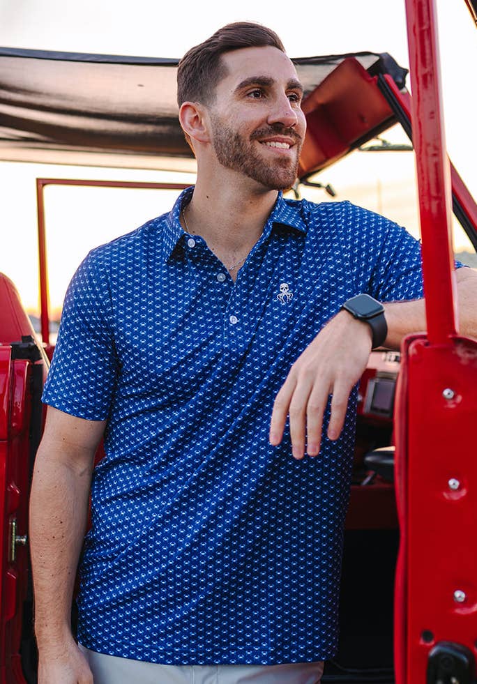 SALT WATER SOUL - Classy Crabs Polo