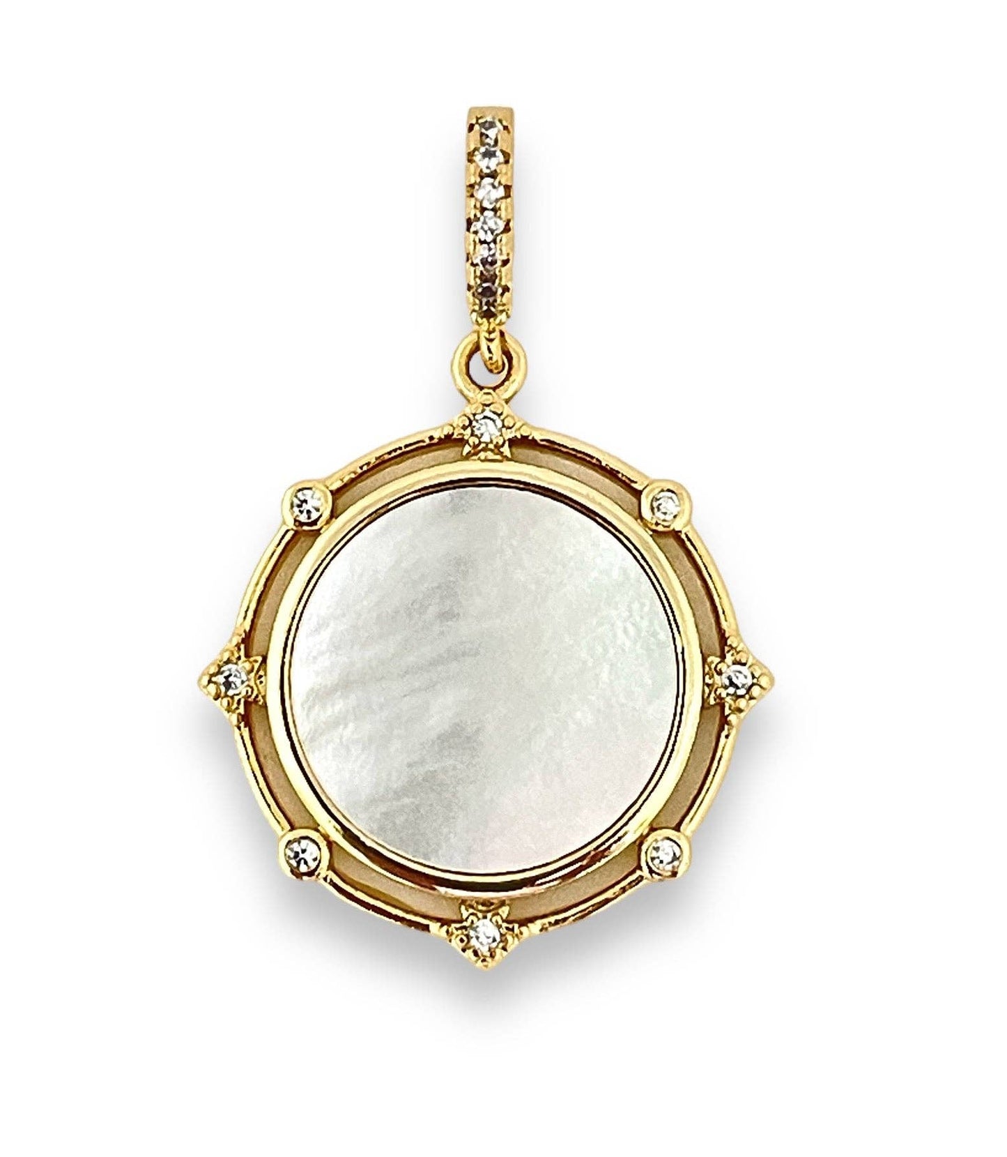 Shiver + Duke - Mother of Pearl Pendant