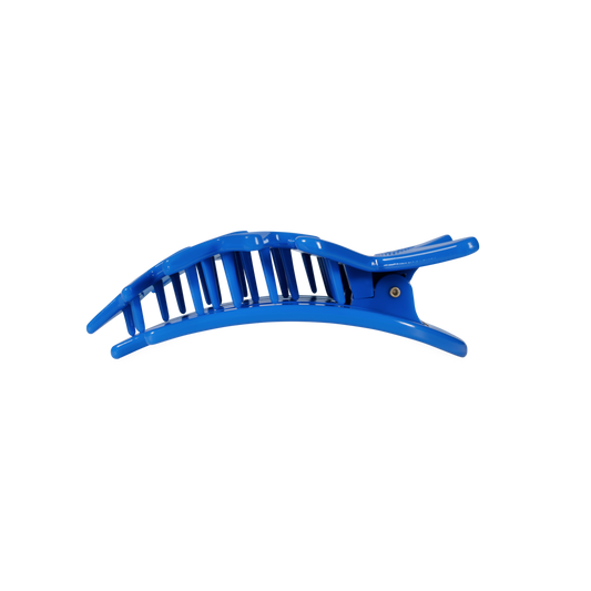 TELETIES - Flat Hair Clip | Medium | Blue Shooting Star