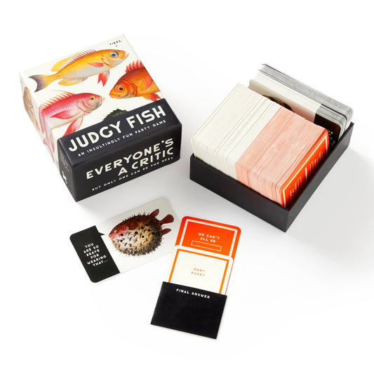 Chronicle Books - Brass Monkey Judgy Fish Game