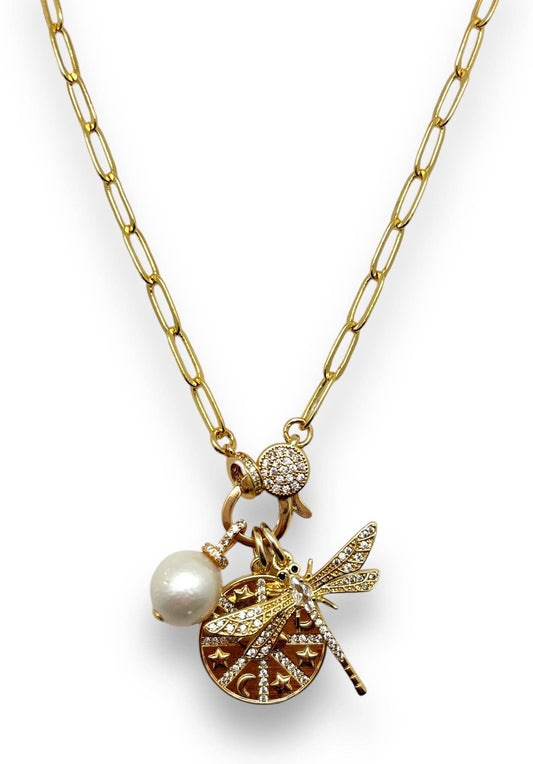 Shiver + Duke - DragonFly Pendant