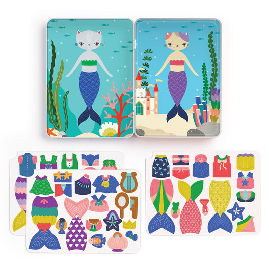 Chronicle Books - Purrmaid Magnetic Dress-up