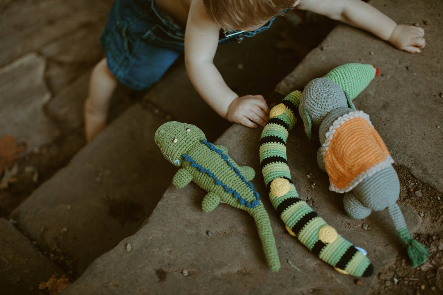 Pebble - Plush Crocodile Kids Toy