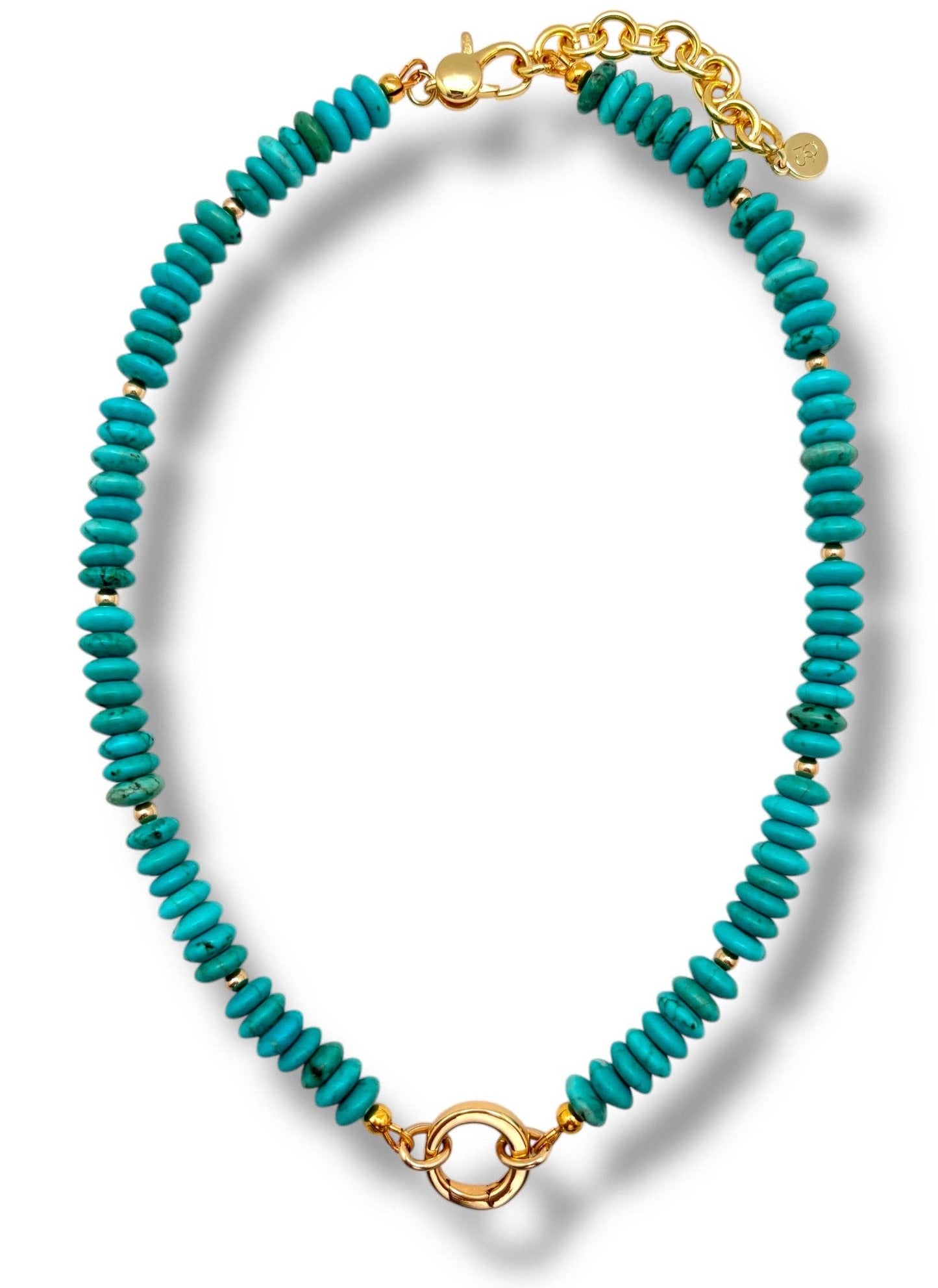 Shiver + Duke - Hazel Beaded Charm Necklace