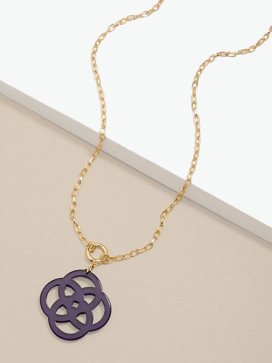 ZENZII Jewelry - Clover Pendant Necklace