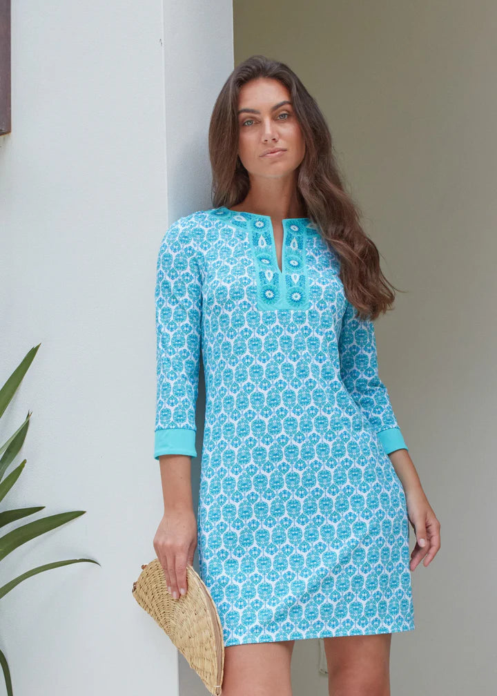 Cabana Life - Rosemary Beach Embroidered Tunic Dress