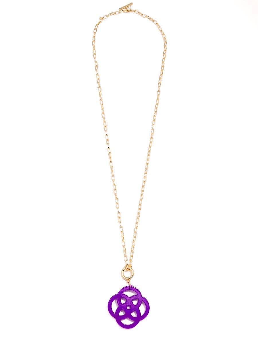 ZENZII Jewelry - Clover Pendant Necklace