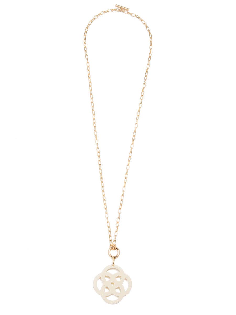 ZENZII Jewelry - Clover Pendant Necklace