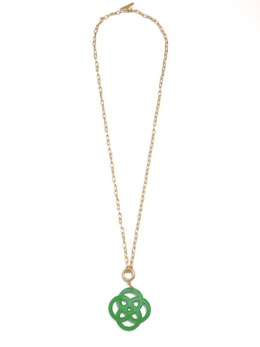 ZENZII Jewelry - Clover Pendant Necklace