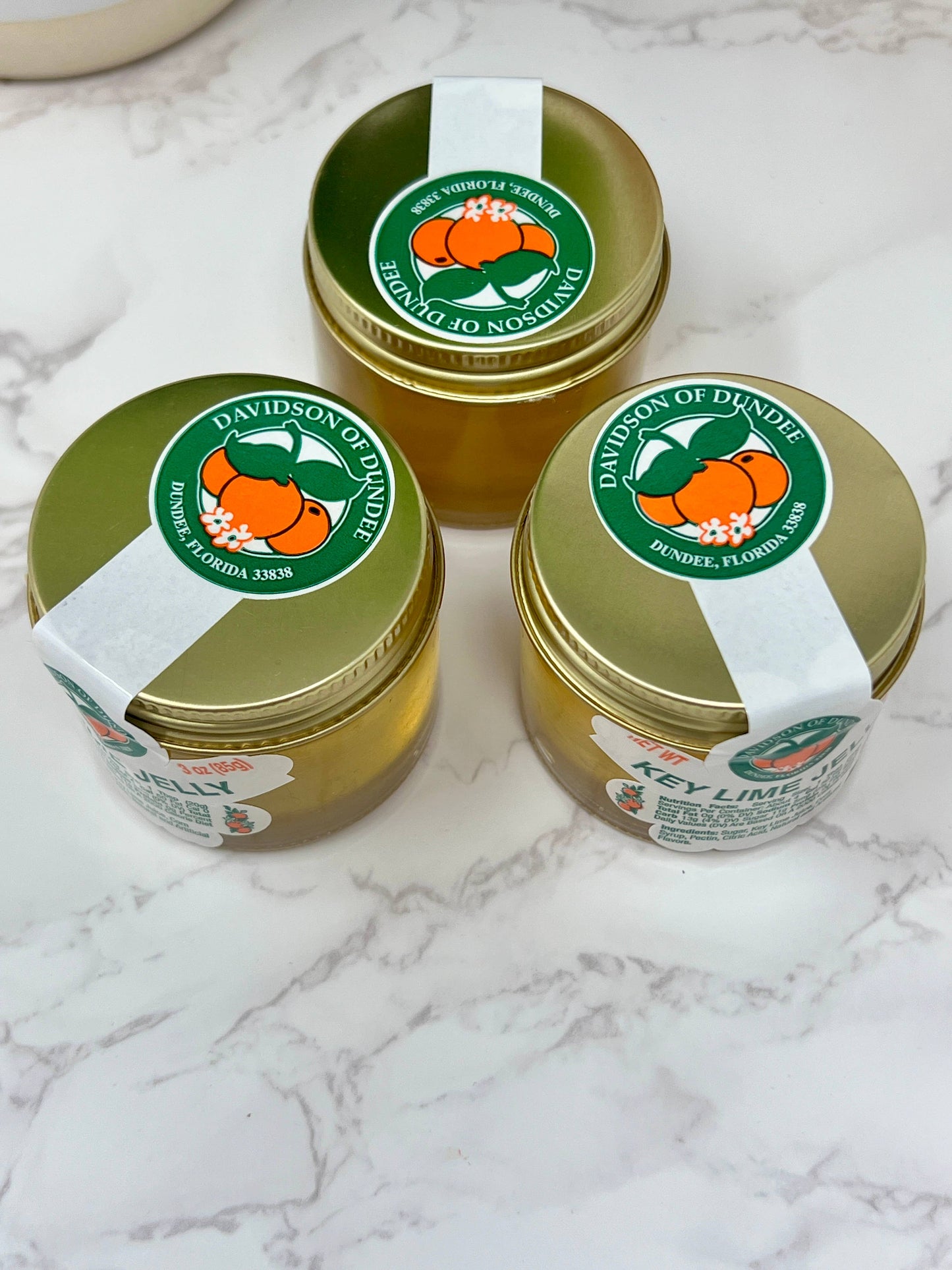 Davidson of Dundee Inc - Florida Key Lime Jelly, 3oz
