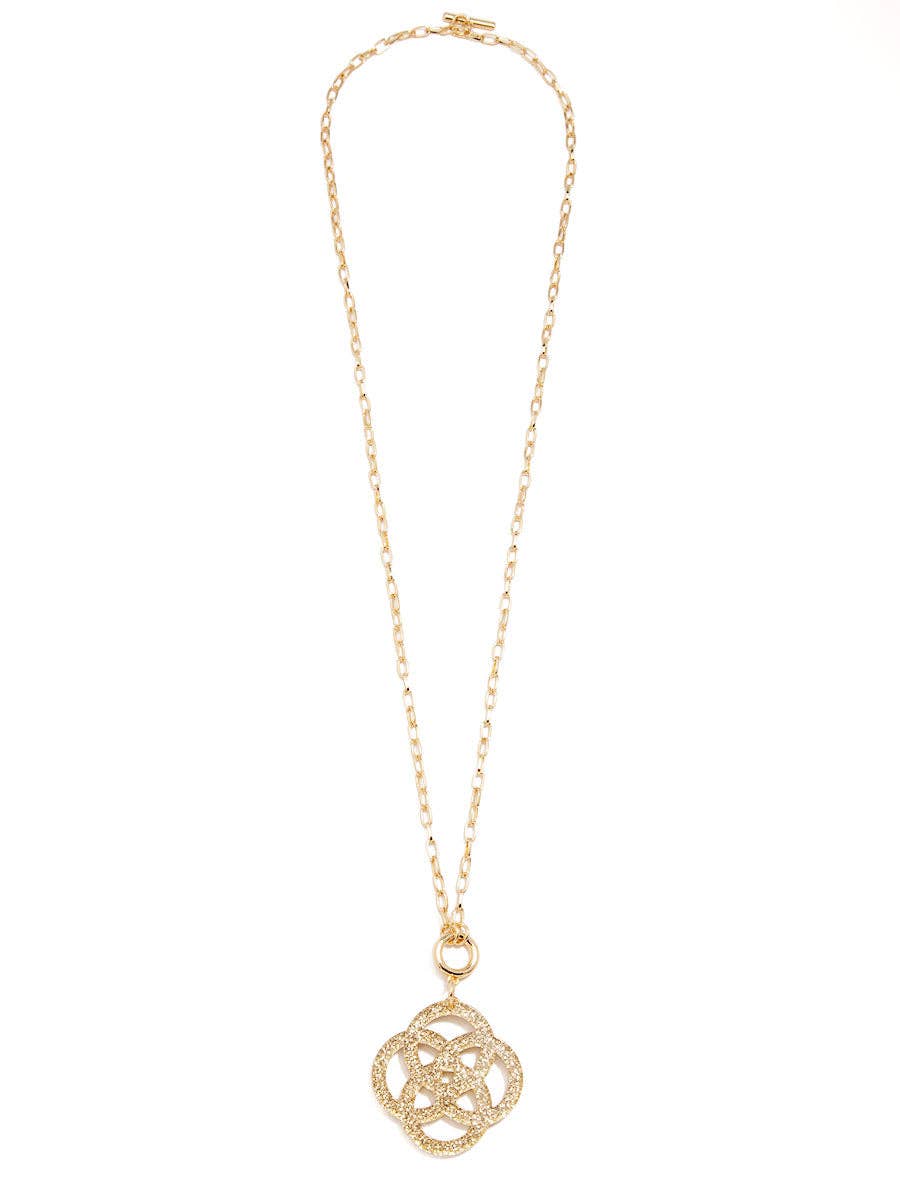 ZENZII Jewelry - Clover Pendant Necklace