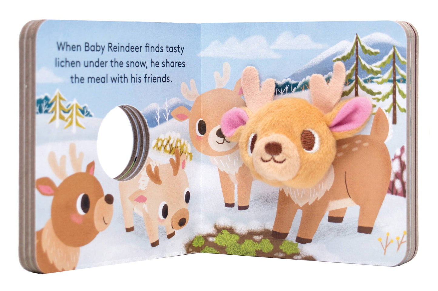 Chronicle Books - Baby Reindeer: Finger Puppet Book