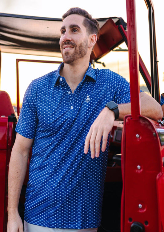 SALT WATER SOUL - Classy Crabs Polo