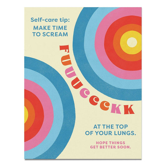 Hachette Book Group - Self-Care Tip Friend Greeting Cards