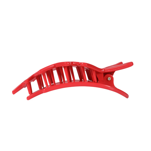 TELETIES - Flat Hair Clip | Large | Red Shooting Star