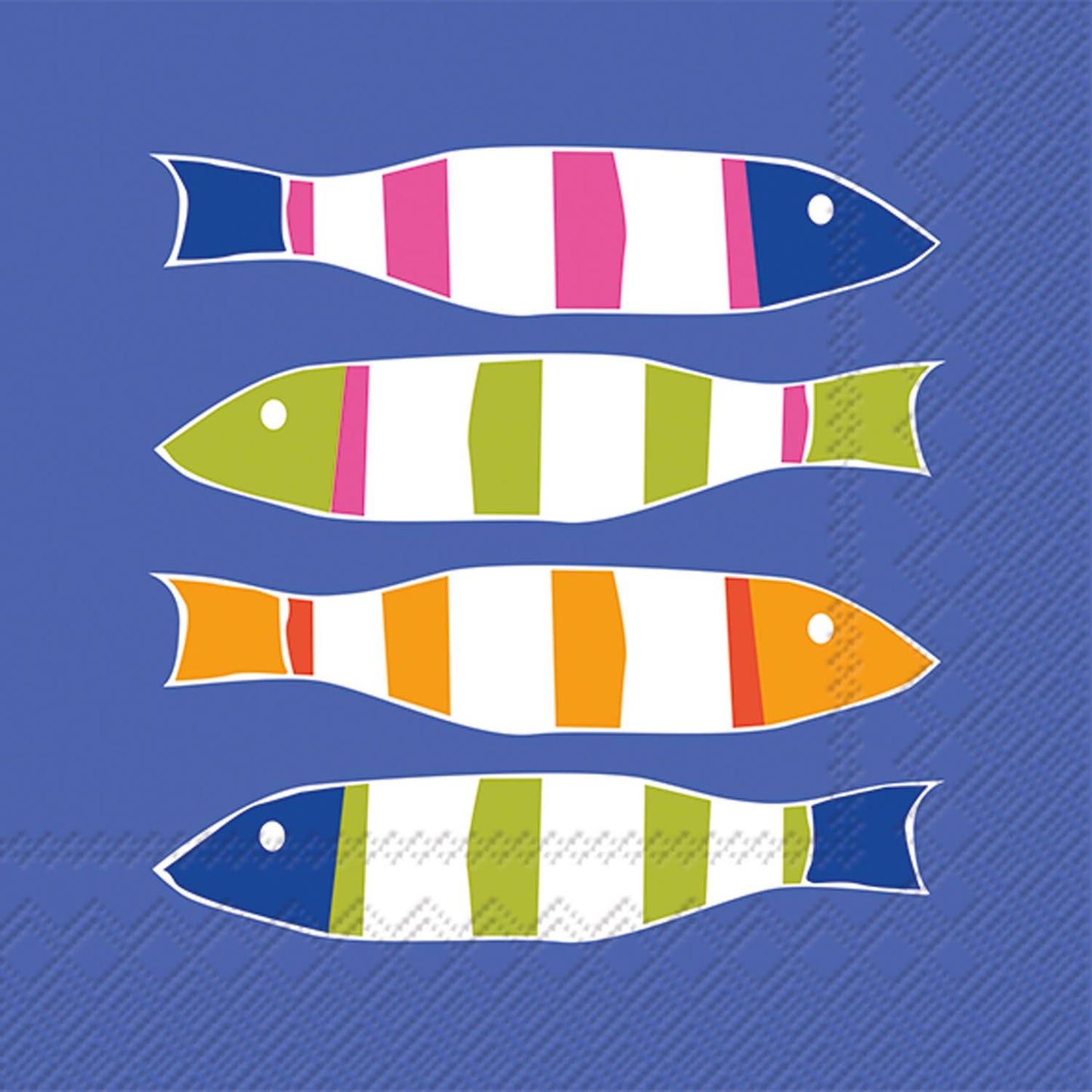 Boston International - Paper Cocktail Napkins Pack of 20 Stripers