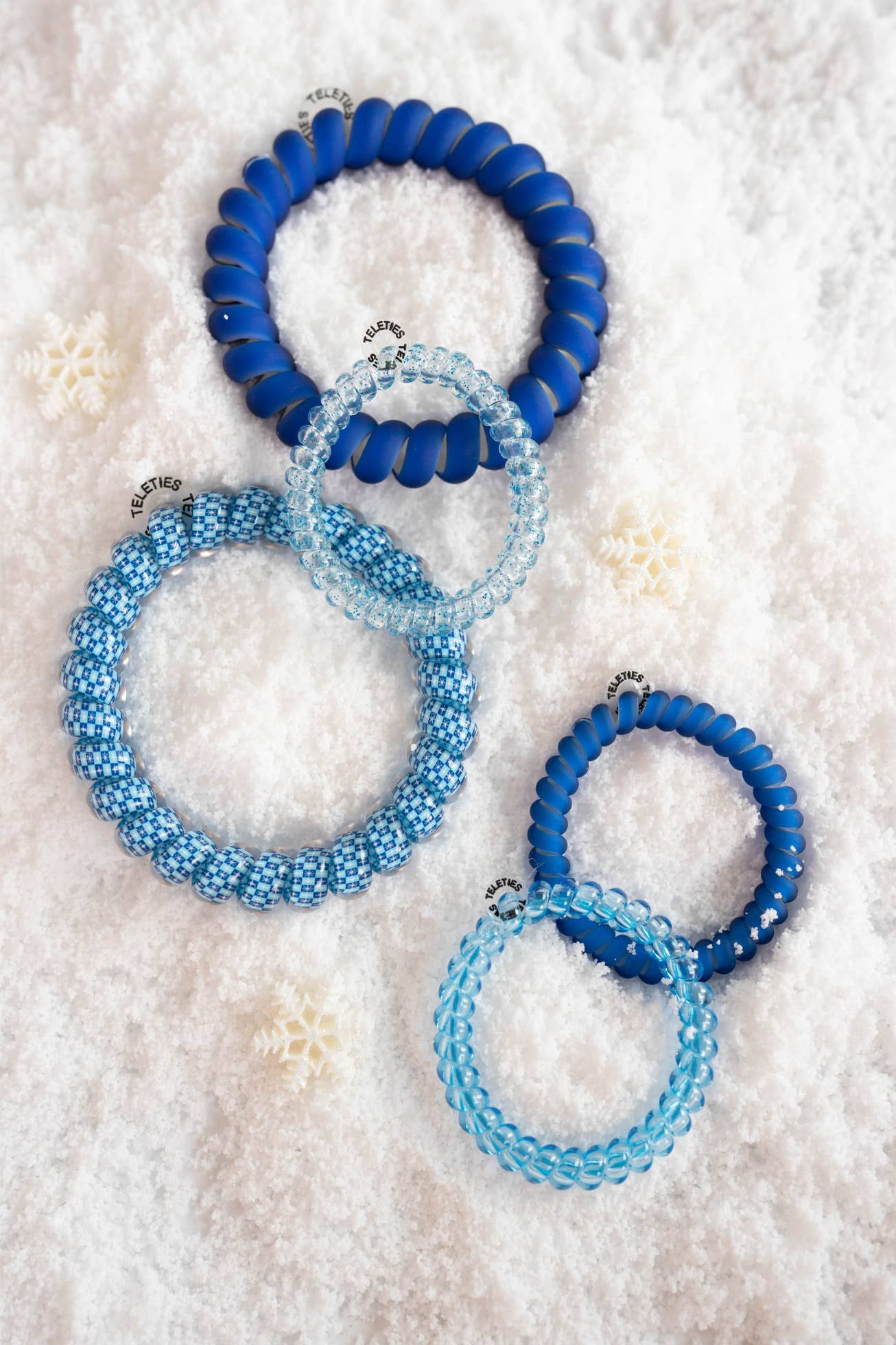 TELETIES - Spiral Hair Coils | Mix Pack | Mazel! Hair Ties