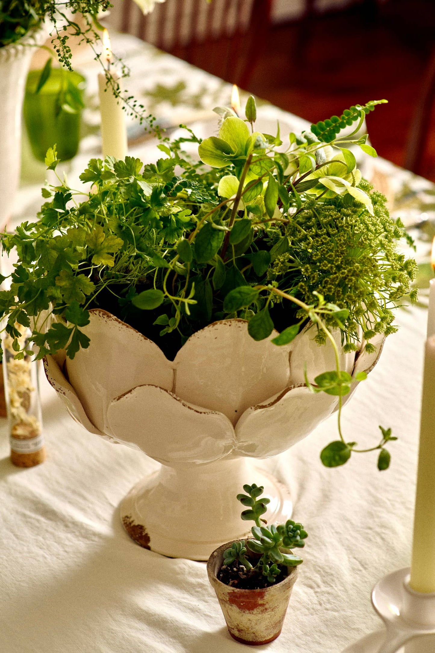 Honeychurch - Petal Bowl - Ceramic Vase