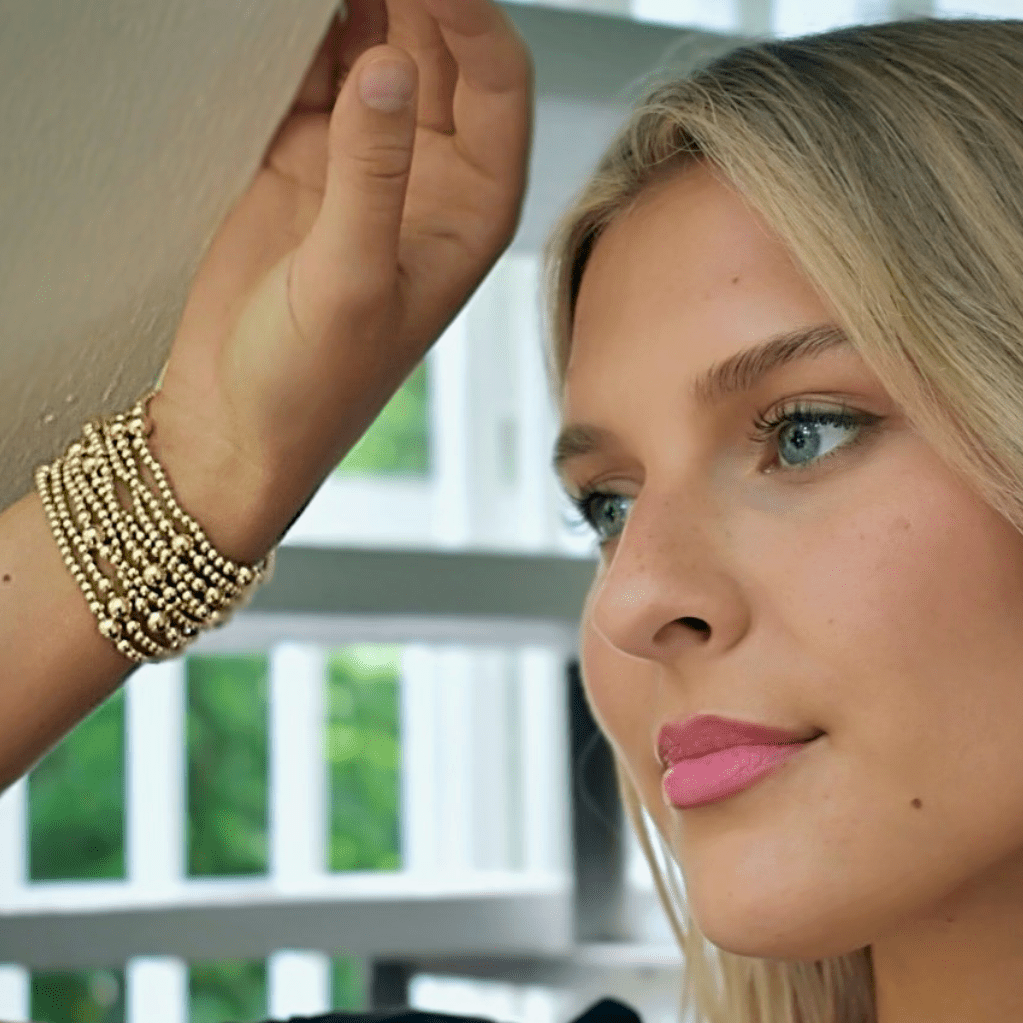 erin gray - The Charleston 3x5 14k Gold-Filled Beaded Bracelet