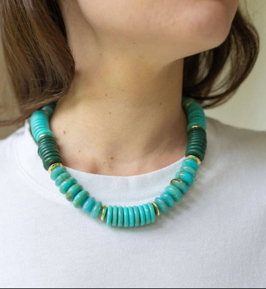Erin McDermott Jewelry - Turquoise & Teal Resin