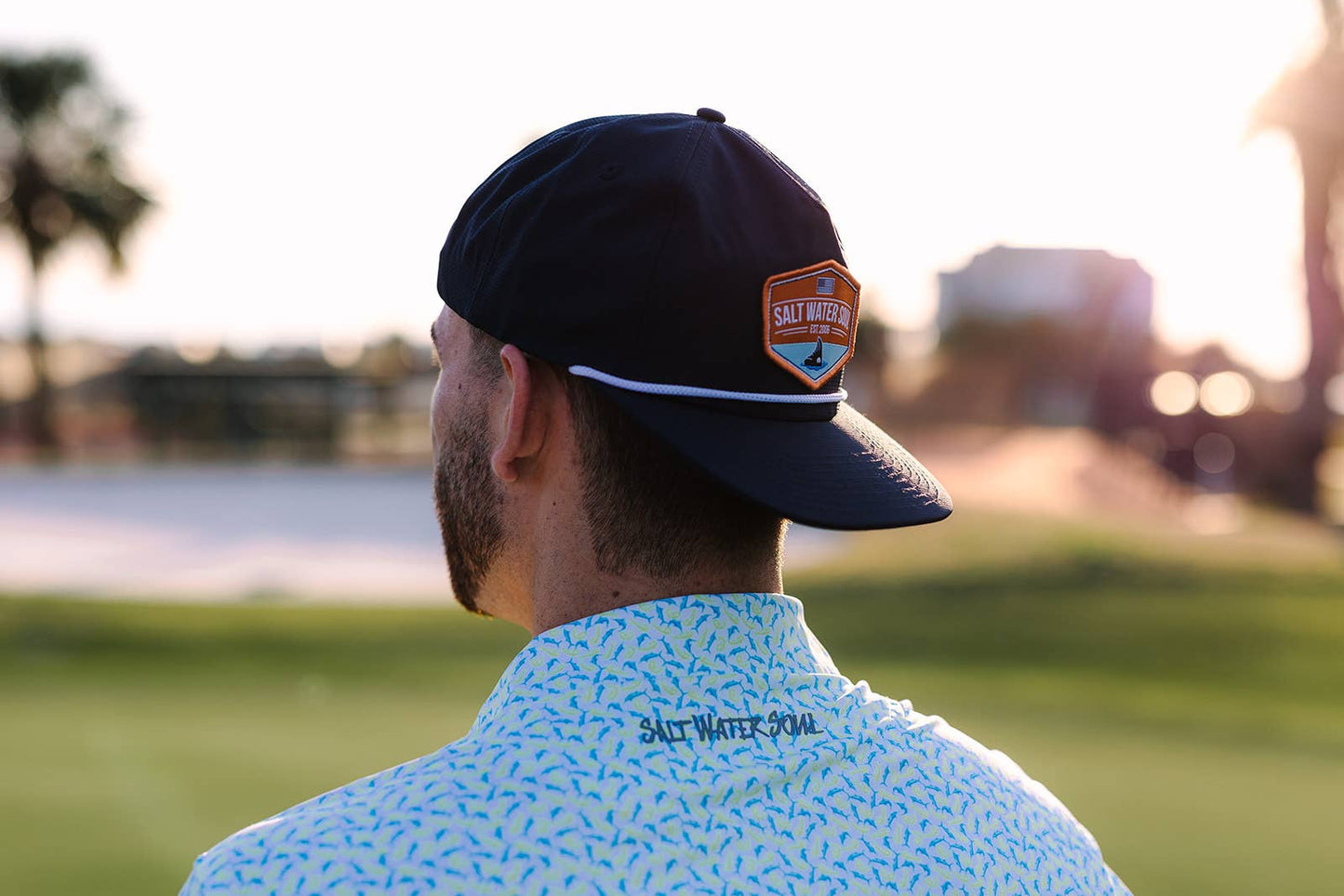 SALT WATER SOUL - Mahi Mahi Marlin Polo