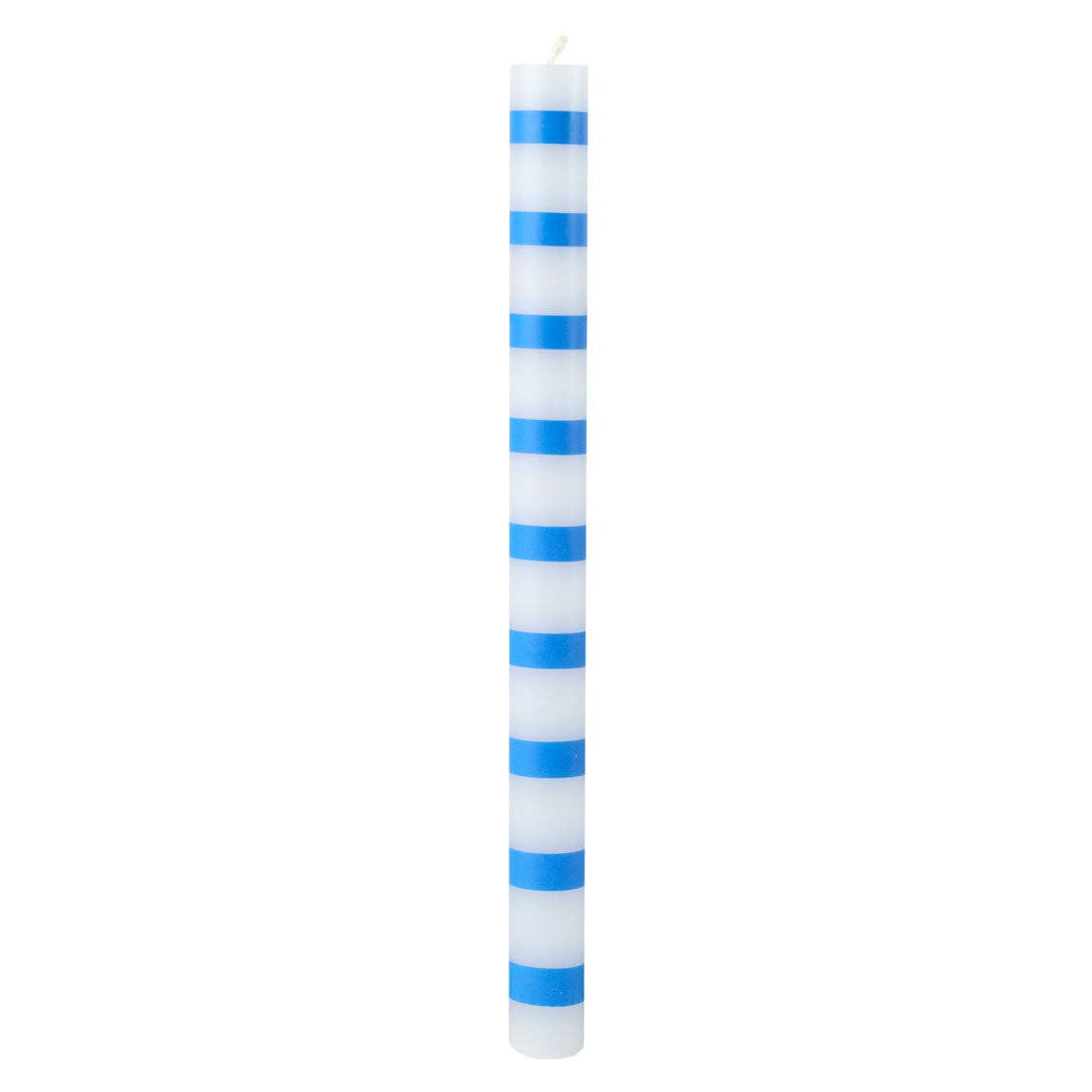 Talking Tables USA - Home, Party, Games and Seasonal Decor - Blue & White Stripe Dinner Candles - Display | Home Decor |