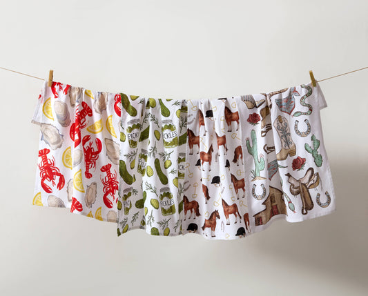 Peking Handicraft- Lobster Kitchen Towel