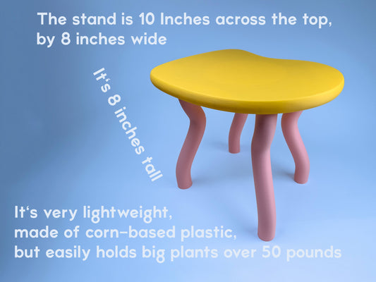 Strawberry Lemonade Indoor Plant Stand - Fun & Whimsical