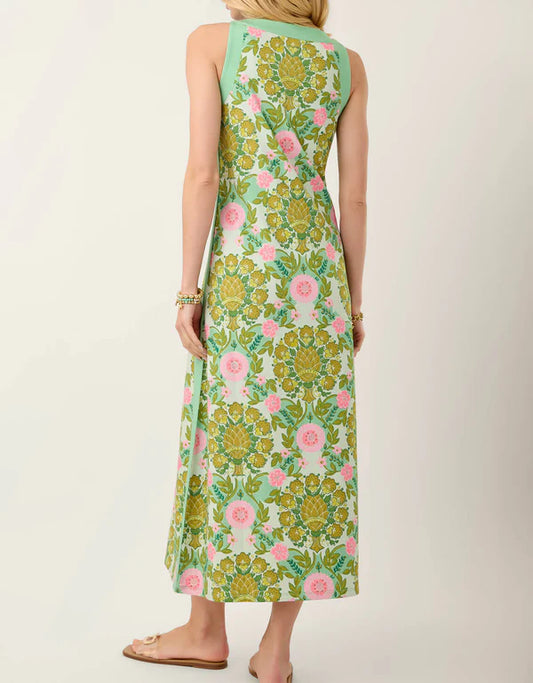 Spartina - Madolyn Midi Dress Seawall Damask