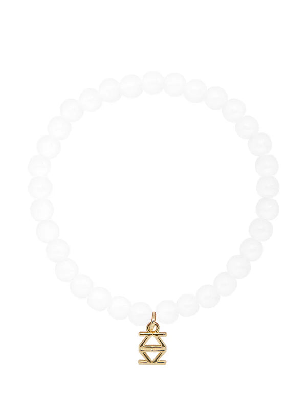 Zenzii - Small Glass Bead Stretch Bracelel - Assorted Colors