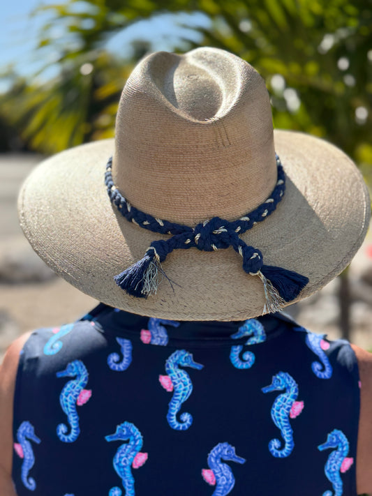 Tipsy Threads-Cabo Braid - Natural Palm Hat
