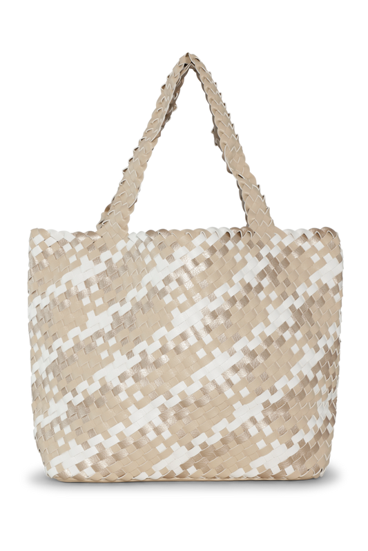 ILSE JACOBSEN - HORNBAEK BAG -REVERISBLE IVORY WHITE