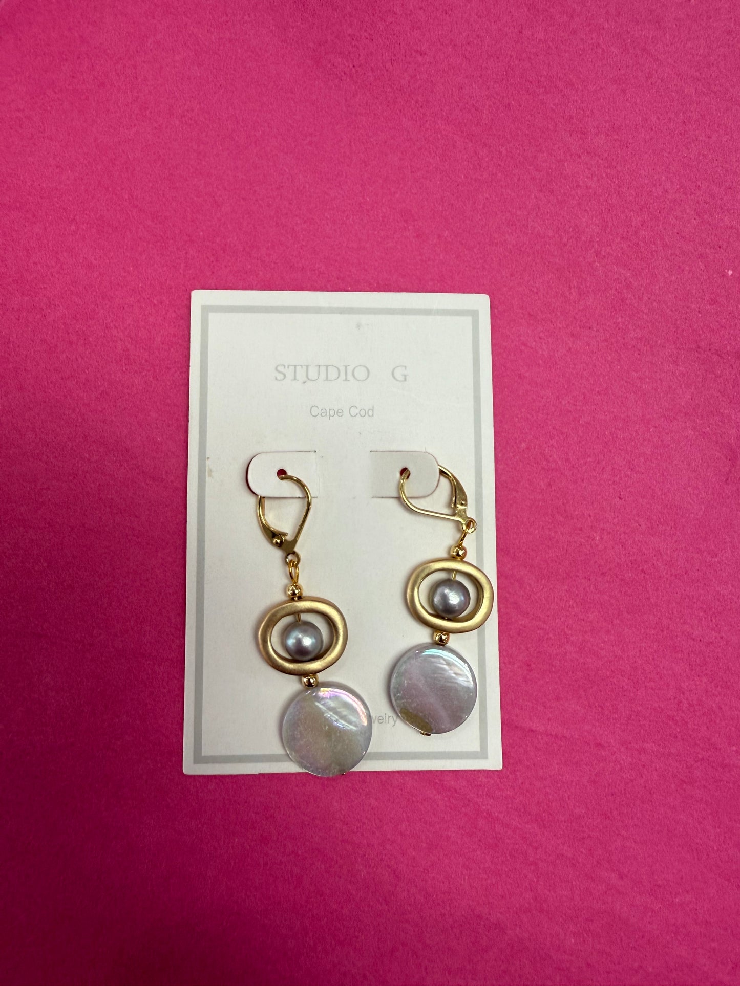 STUDIO G CAPE COD Gold Earrings