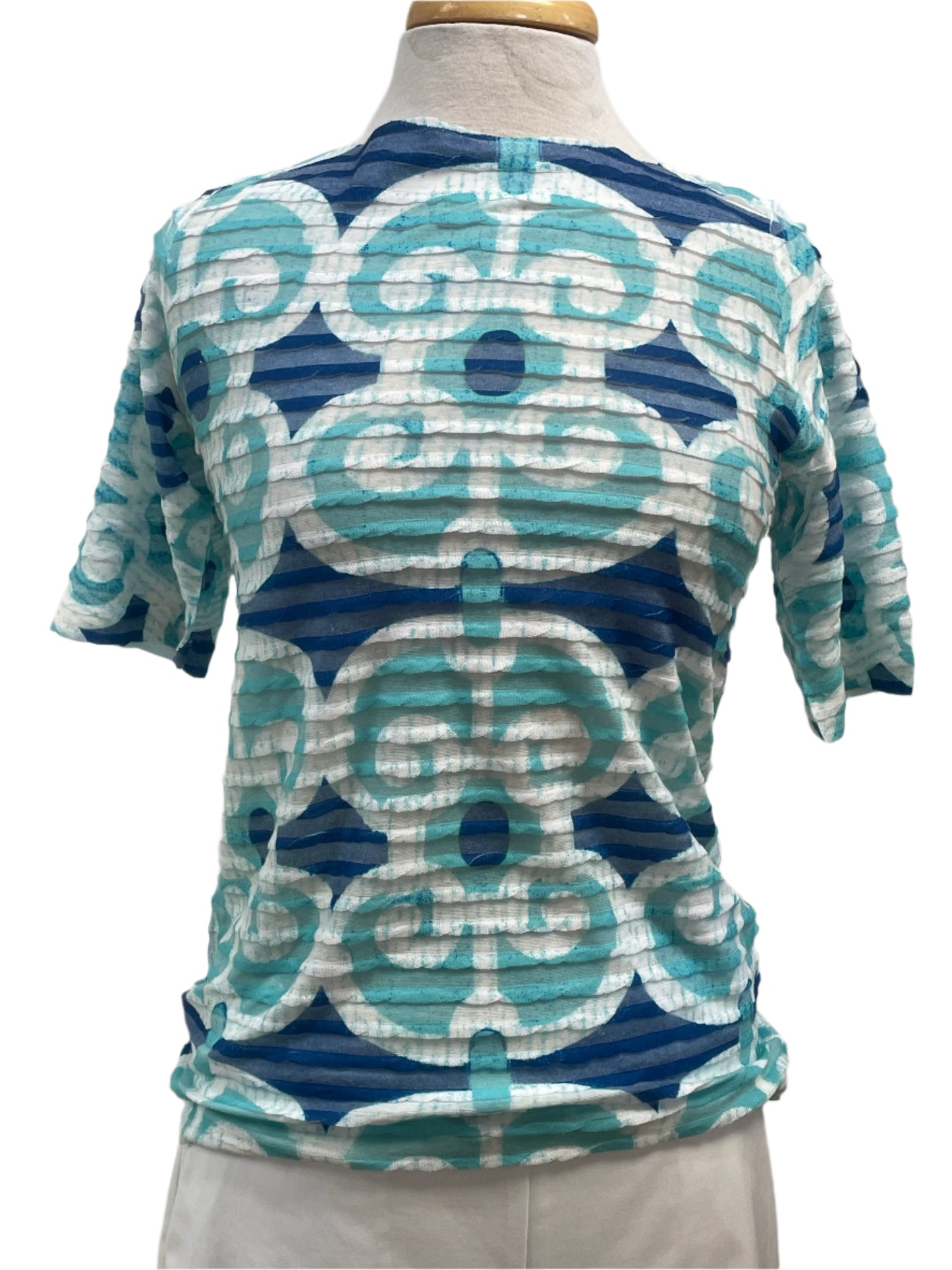 Whimsey Rose green and blue top