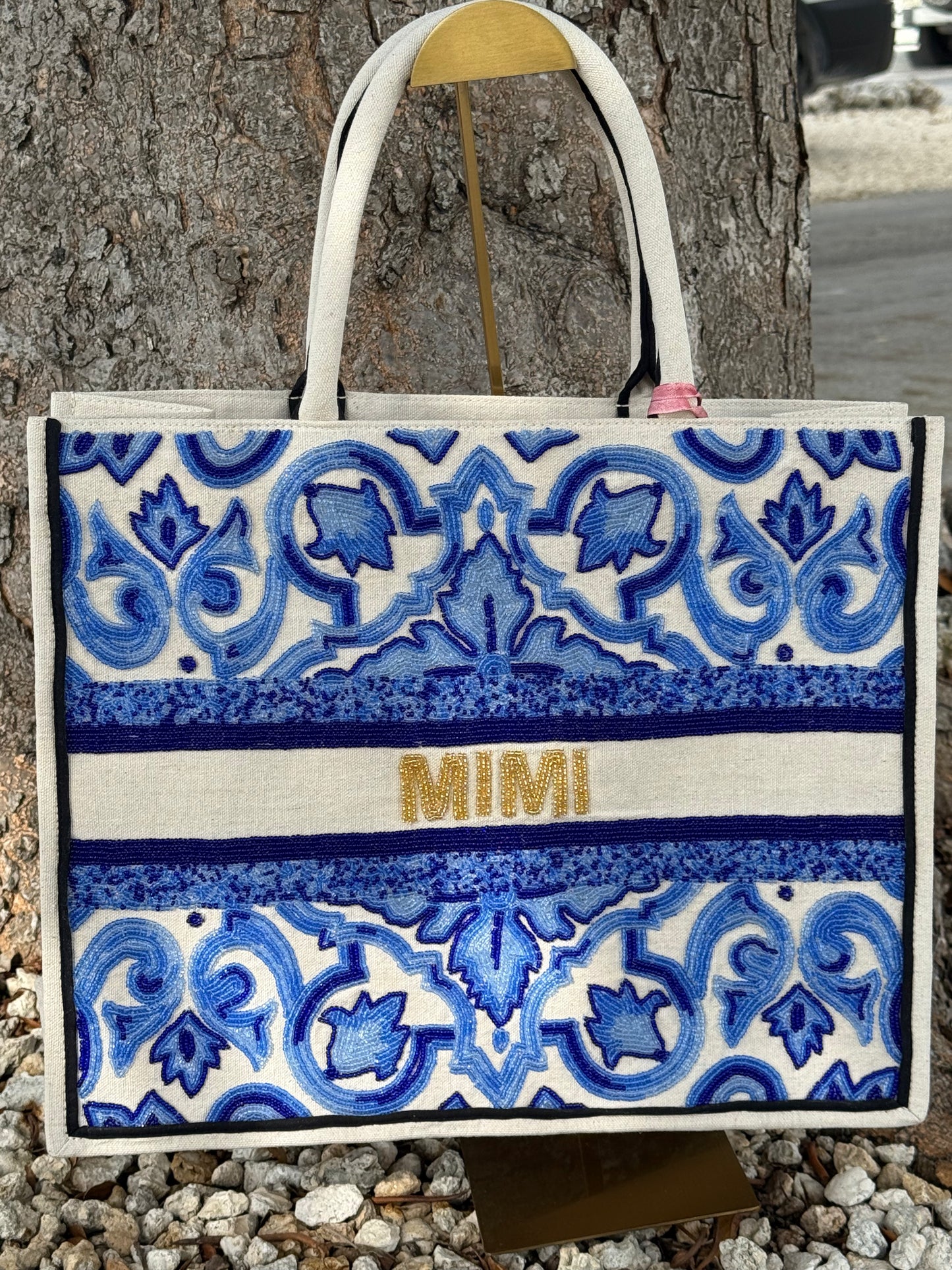 TIANA HAND BEADED TOTE - MIMI