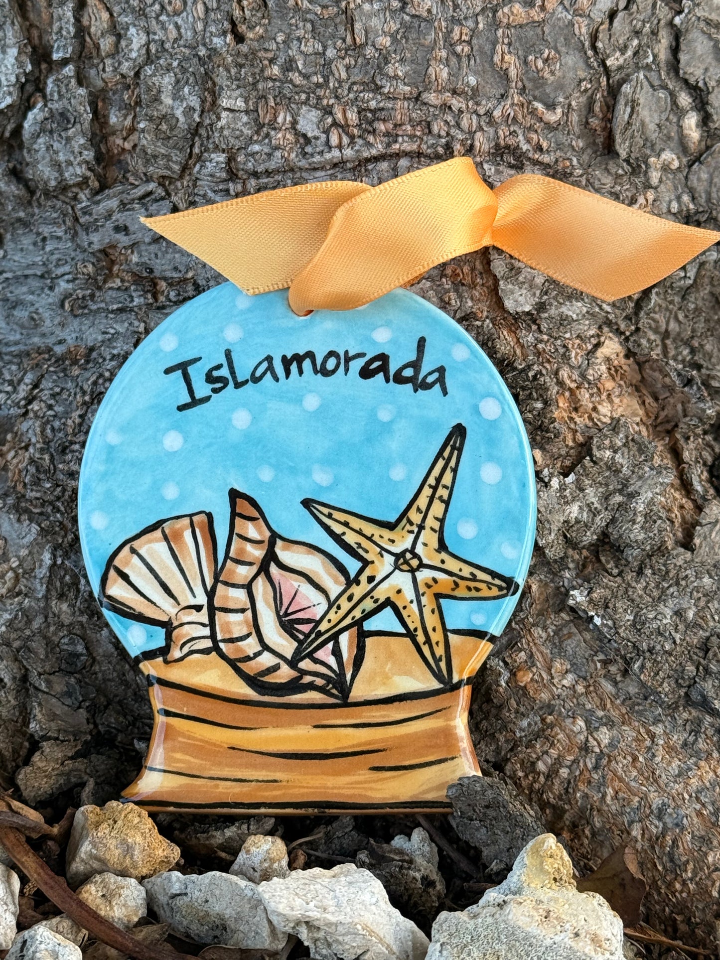 Islamorada Ceramic Christmas Ornaments
