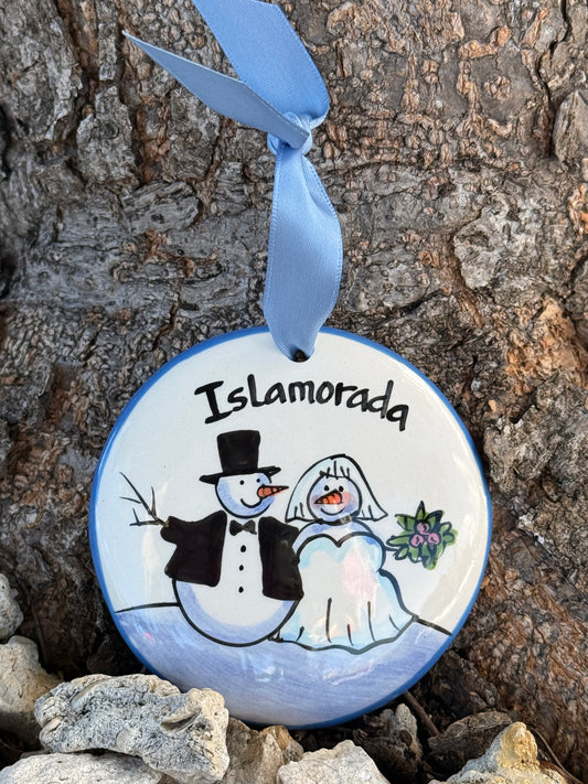 Islamorada Ceramic Christmas Ornaments