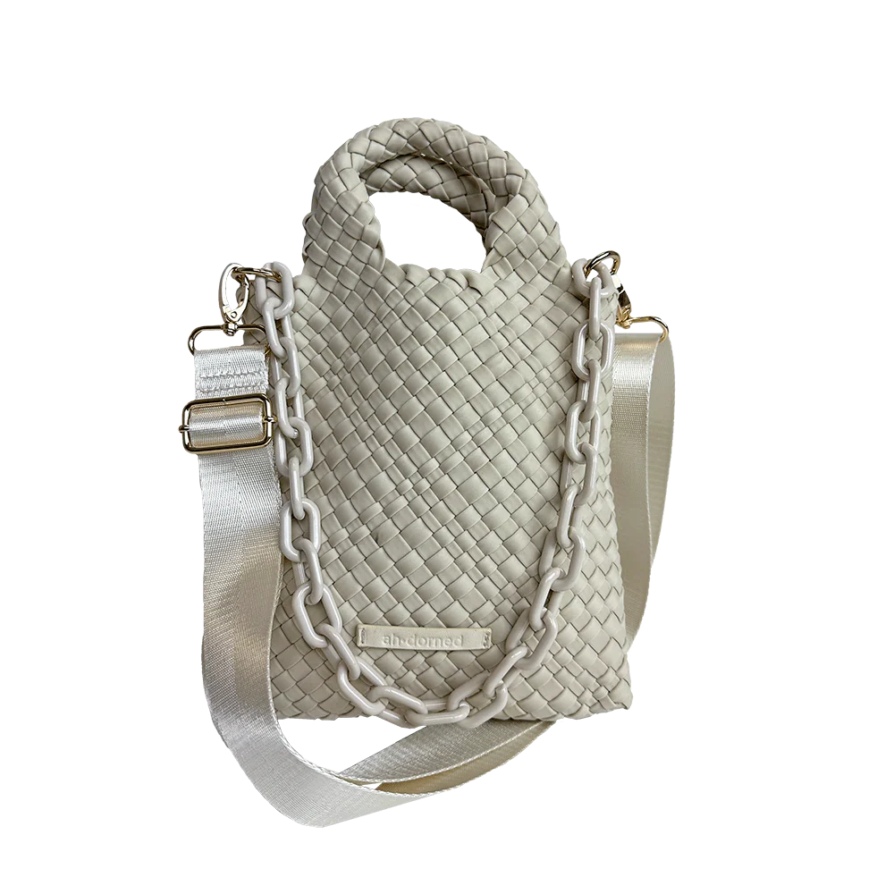 ah-dorned - New York - Lola Woven Neoprene Crossbody Bag