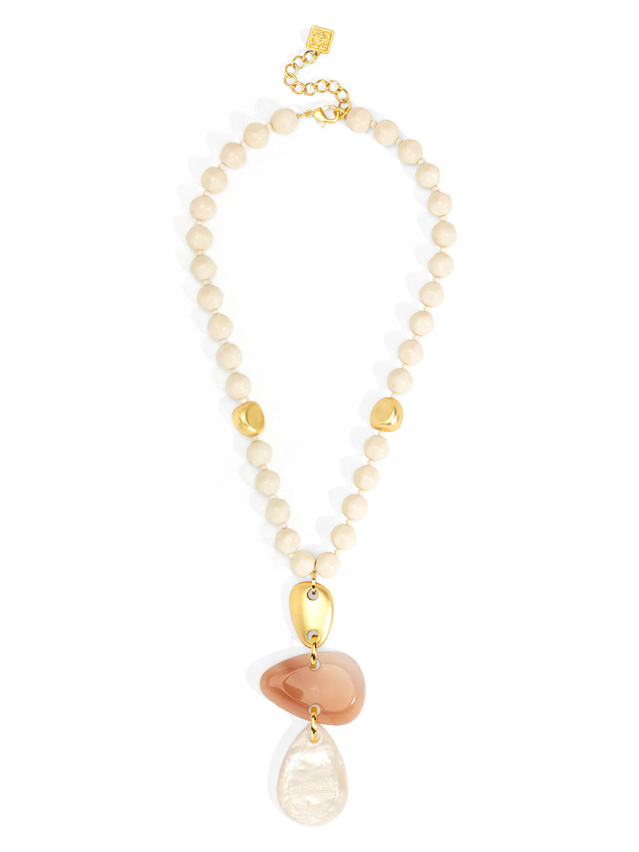 Zenzii- Beaded necklace