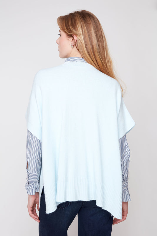 RENUAR - Sky Blue Knit Cardigan