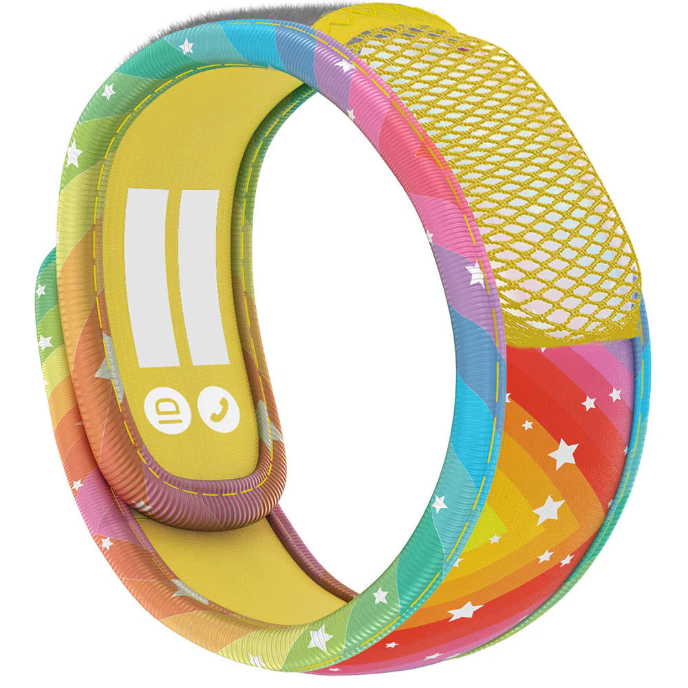 Parakito- Kids Insect Repellent Wristband- Rainbow