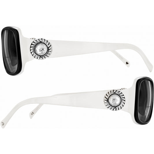 Brighton - Twinkle Black/White Sunglasses - A11671