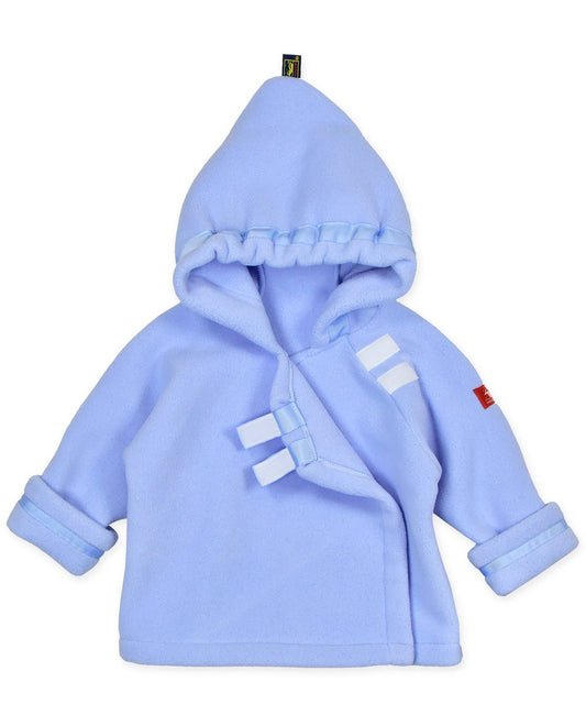 American Widgeon - Light Blue Warmplus Fleece Favorite Jacket Wrap Close 620-LB