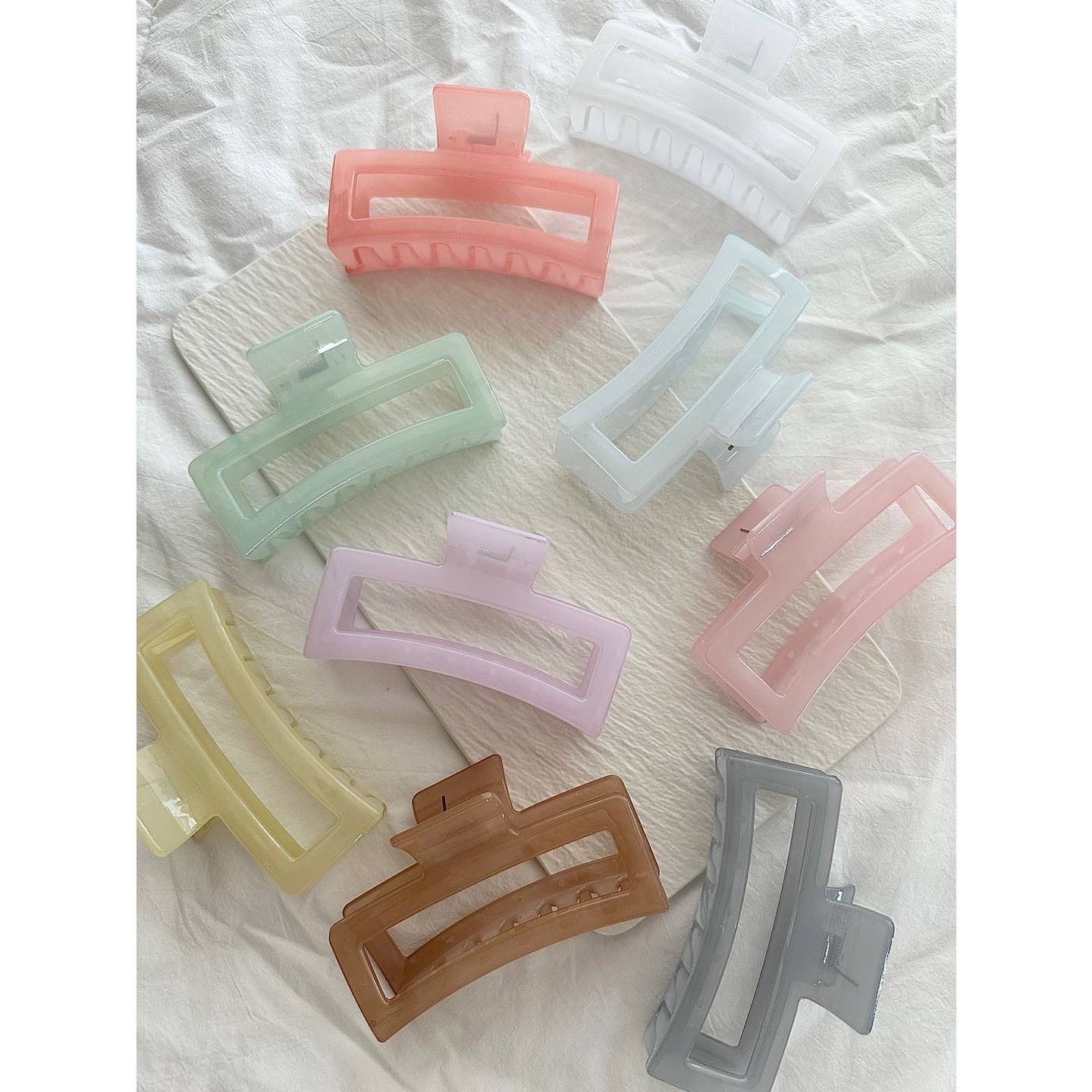 LoveLina-Jumbo Jelly Assorted Clips - FONDA JELLY: Assorted / ONE SIZE