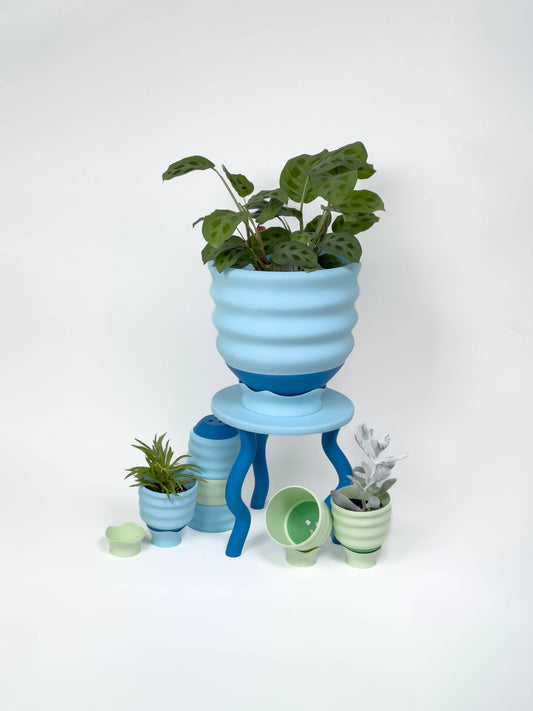 Wavy Plant Stand (3 colorways)