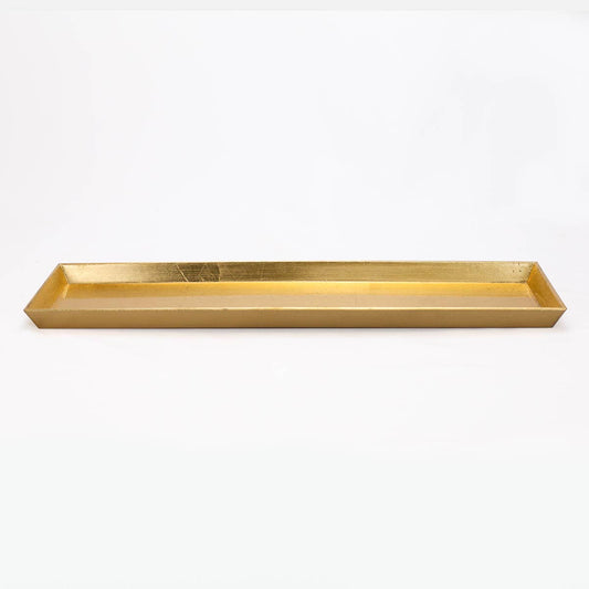 The Royal Standard - Rhodes Tray   Gold   17x5x0.75